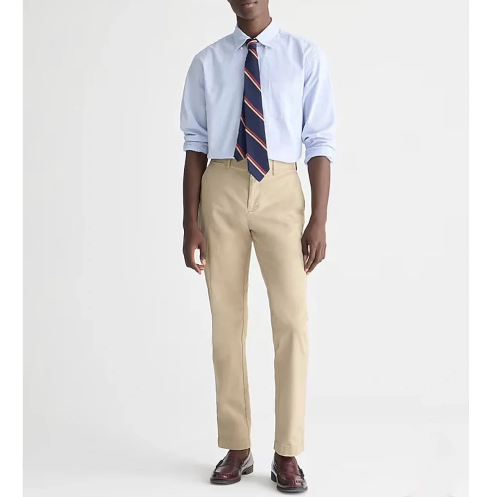 J. CREW 770 Straight-fit stretch chino pant KHAKI